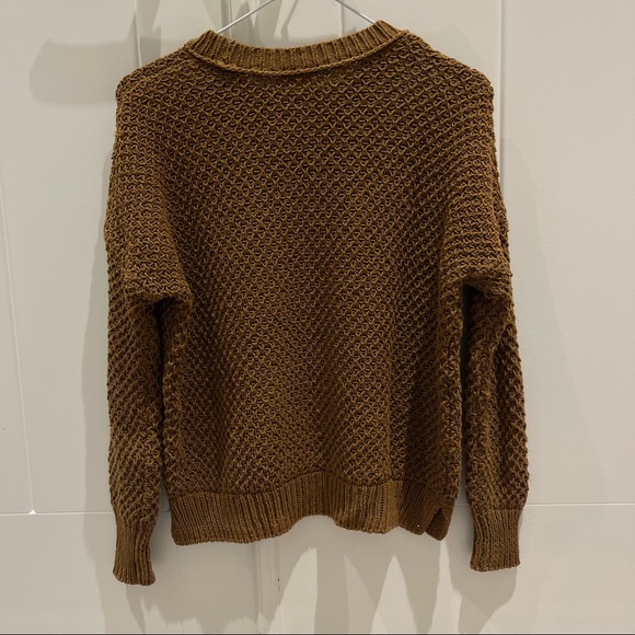 Madewell French Quarter Pullover Sweater in Brown (XS) - Picture 6 of 9